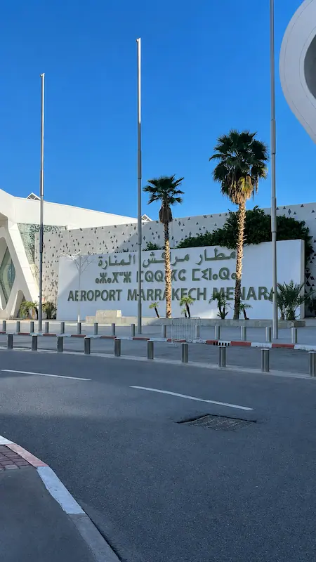 Transfert privé aéroport Marrakech Ménara